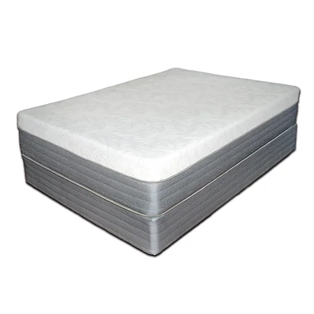 Twin 14" Gel Memory Foam Mattress and Eco-Base Foundation